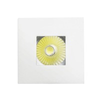 Hranatá - RED R10413 RONA náklopná se čtvercovým průzorem bílá 230V/650mA LED 5W 3000 - RED - DESIGN RENDL