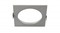 Hranatá - AZZ AZ1733 Stropní bodové podhledové svítidlo Azzardo Hugo 1 downlight aluminium AZ1733 GU10 1x50W IP20 hliníkové - AZZARDO