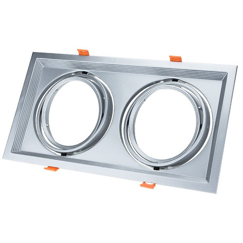 Spotřební materiál a příslušenství - Obdélníkové 2xAR111 kroužky nastavitelné - foto 1