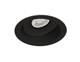 Kruhová - KHL K50111.01.RF.BK-BK.GU 501111RBBG   Zápustné svítidlo VENUS černé max.50W Ø92mm kulaté - KOHL-Lighting (starý kód: KHL K50111.BK.GU)