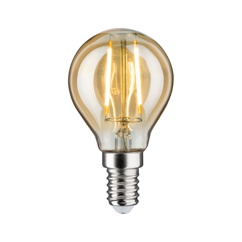 E14 - P 28711 LED kapka 2,6 W E14 zlatá zlaté světlo - PAULMANN - foto 1