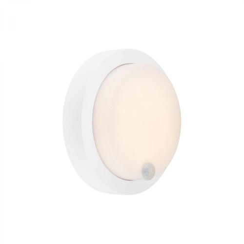 Nástěnná - BRILO 3765016 nabíjecí LED svítidlo s pohybovým a soumrakovým senzorem, 17 cm, 4W, 700lm, bílé - BRILO - foto 1