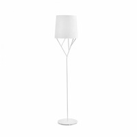 Stojací lampy - FARO 29869 TREE bílá stojací lampa 1L - FARO