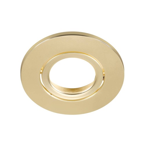 Pro zapuštěná svítidla - LA 1007191 UNIVERSAL DOWNLIGHT kryt pro downlight IP20, výkyvný, kulatý, matně zlatý - BIG WHITE (SLV) - foto 1