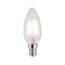 E14 - P 28610 LED svíčka 3 W E14 mat teplá bílá - PAULMANN