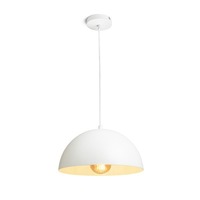 Polokoule - RED R14107 GLADYS 30 závěsná bílá/bílá 230V E27 15W - RED - DESIGN RENDL