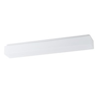 Podélná - OS SYL51924 SYLVIA 2 stropní/nástěnné skleněné svítidlo bílá IP44 4000 K 18W LED - OSMONT