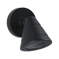 Nástěnná - P 94734 Venkovní nástěnné svítidlo Trian IP44 kruhové 100x125mm max. 35W 230V antracit hliník - PAULMANN