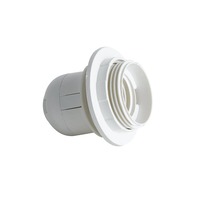 Patice a spojky - FAN I-PORTALAMPADE-E27-T Objímka E27 s polo-závitem a maticí - FANEUROPE