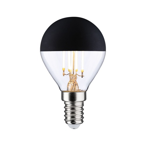 E14 - P 29264 Modern Classic Edition Standard 230V LED kapka E14 4,5W 2700K stmívatelné černý svrchlík - PAULMANN - foto 1