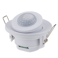 LED senzory - LED PIR 360° pohybový senzor bílý