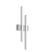Nástěnná - TF 313004TF TELEFUNKEN LED venkovní svítidlo 47 cm 2x8W 960lm stříbrná - BRILONER