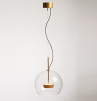 Koule - LU ZL1.K1.N25.72 Závěsné svítidlo Omnia 9,5W 3000K 960lm měď - LUCIS