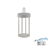 Na stůl - LD 19300-40 ANSELM LED stolní lampa na baterie mobilní 28cm dotykový stmívač IP44 zahradní svítidlo 2700K - JUST LIGHT