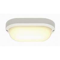 Přisazená - LA 229931 Nástěnné a stropní svítidlo TERANG 2, oválné, bílé, 3000K, IP44 - BIG WHITE (SLV)