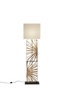 Stojací lampy - FAN I-ETHEREAL-PT Stojací lampa Ethereal 45 x 165 cm - FANEUROPE