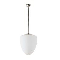 Koule - OS AST45476 ASTRA P závěsné skleněné svítidlo nerez leštěná / bílá IP40 150W E27 (původní kód OS 45476) - OSMONT
