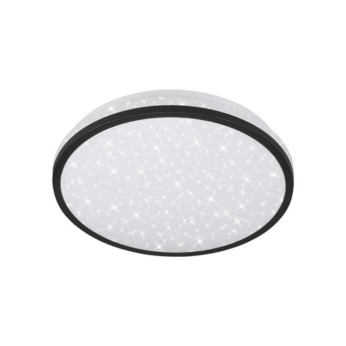Kruhová - TF 318305TF TELEFUNKEN LED stropní svítidlo s čidlem, pr. 28 cm, 16 W, černá - BRILONER - foto 1