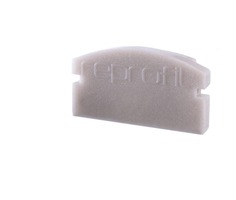 Krytky pro Al profily - IMPR 978521 Koncovka F-AU-01-12 šedá 18 mm 2 ks - LIGHT IMPRESSIONS