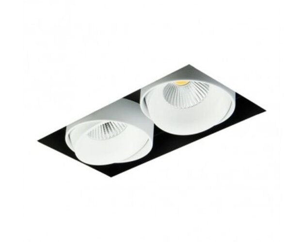 Bezrámečková - BPM 8205.02.D40.3K Zápustné svítidlo Cube černá polomatná - BPM - foto 1