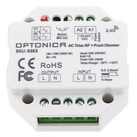 Stmívače a regulátory proužků - AC TRIAC RF DIMMER