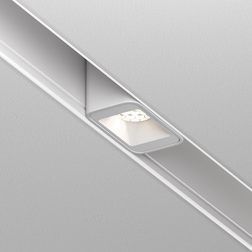 Lištové Magnetic Maytoni Exility - M TR100-2-2W4K-S-W Svítidlo pro kolejnicový systém Points S 4000K 2W studená bílá bílý hliník Exility - MAYTONI - foto 1