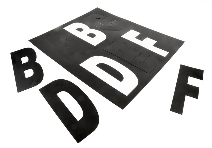 Příslušenství - IMPR 930808 Deko-Light příslušenství - sada písmen A-F pro Casa - LIGHT IMPRESSIONS - foto 1