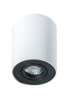 Downlight - AZZ AZ1436 Stropní bodové přisazené svítidlo Azzardo Bross 1 white/black AZ1436 GU10 1x50W IP20 9,6cm bílo-černé - AZZARDO