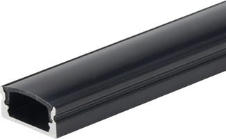 LED páskové profily - Hliníkový profil pro LED pásek Black Body + Black Cover L=2m