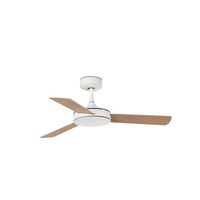 Ventilátory - FARO 33603DC MINI MALLORCA S stropní ventilátor, bílá/javor - FARO