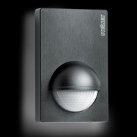 Na zeď - STEIN 603113 Senzor pohybu IS 180-2 černý IP54 - STEINEL