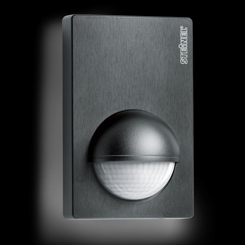 Na zeď - STEIN 603113 Senzor pohybu IS 180-2 černý IP54 - STEINEL - foto 1