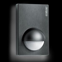 Na zeď - STEIN 603113 Senzor pohybu IS 180-2 černý IP54 - STEINEL