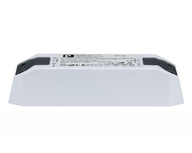 Trafa pro halogenky - P 97762 Elektronický transformátor Halo+LED (0-50W halo, 0-30W LED) bílá - PAULMANN - foto 1