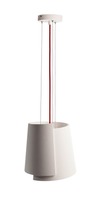Kruhová - IMPR 342145 Deko-Light závěsné svítidlo Twister II 230V E27 1x max. 40W bílá