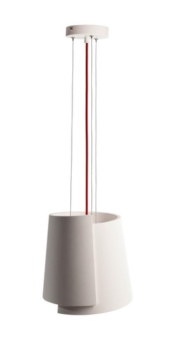 Kruhová - IMPR 342145 Deko-Light závěsné svítidlo Twister II 230V E27 1x max. 40W bílá  - LIGHT IMPRESSIONS - foto 1