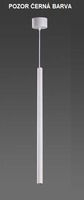 Válec - BPM 20125.02.PN.BK-BK.40.ST.9.27 Závěsné svítidlo MARTORELL Ø22,5 x 1m černé 40º 3W Ra90 2700K – BPM