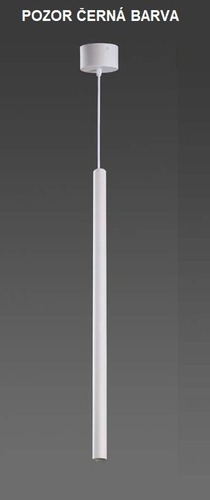 Válec - BPM 20125.02.PN.BK-BK.40.ST.9.27 Závěsné svítidlo MARTORELL Ø22,5 x 1m černé 40º 3W Ra90 2700K – BPM - foto 1