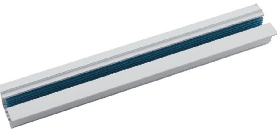 Lišty a příslušenství EUTRAC - FAN LED-TRACK-2M-INC 3‑fázový systém BINARIO Zápustné svítidlo TRIFASE bílá 5,5x3,3x200 cm - FANEUROPE - foto 1