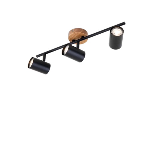 Bodová - BRI 2920-035 Bodové svítidlo 47,3 cm 3xGU10 max. 35W černá - BRILONER - foto 1