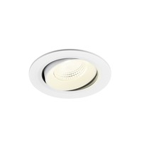 Kruhová - LA 1009862 NUMINOS® MOVE L Stropní vestavné svítidlo, 4000 K, 55°, IP20, kulaté, bílé - BIG WHITE (SLV)