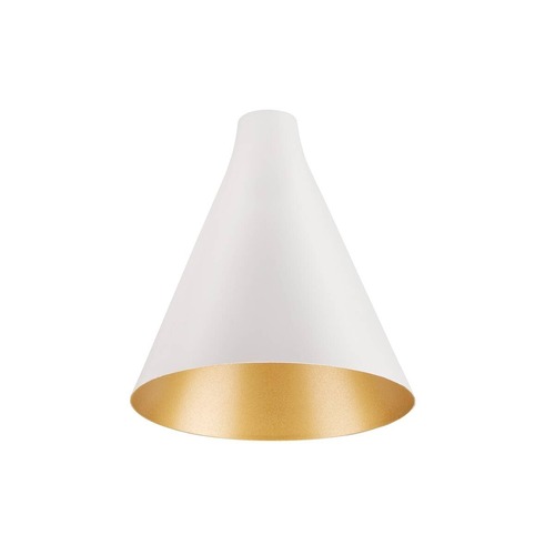 Stínidla, kryty, clony - LA 1007531 LALU® CONE 15 stínidlo svítidla, mix &amp; match, V: 17 cm, bílá - BIG WHITE (SLV) - foto 1