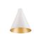 Stínidla, kryty, clony - LA 1007531 LALU® CONE 15 stínidlo svítidla, mix & match, V: 17 cm, bílá - BIG WHITE (SLV)