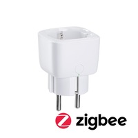 SmartHome Paulmann - P 50131 Zásuvka Smart Home Zigbee Smart Plug pro Euro- a Schuko-zástrčku bílá - PAULMANN