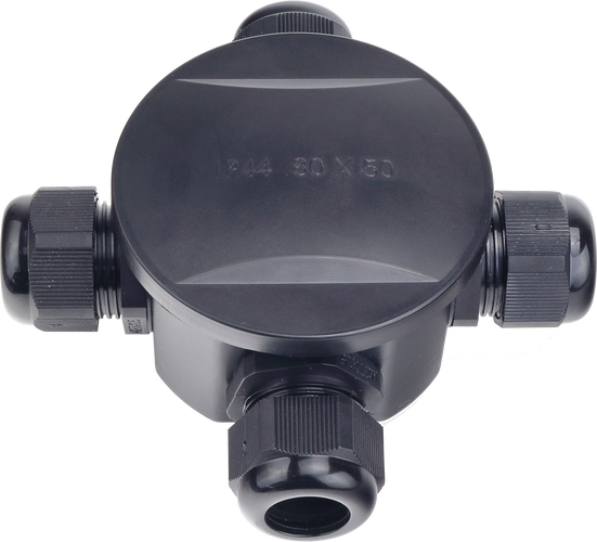 Spotřební materiál a příslušenství - Vodotesný box svorkovnice IP44-Box Splitter 4 PCS - foto 1