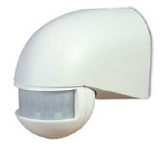 Na zeď - PAN SL2300/B Venkovní senzor pohybu - čidlo, bílý - PANLUX - foto 1