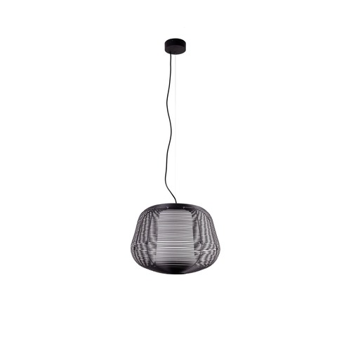Závěsná - FARO 72104-156 AKCE - Venkovní závěsné svítidlo NARA černé 1xE27 460mm - FARO - foto 1