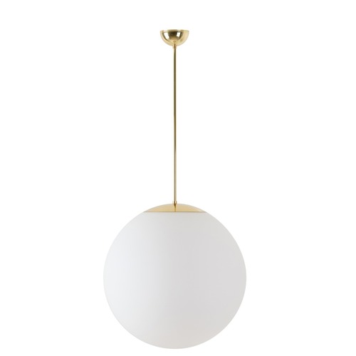 Koule - OS ADR60150 ADRIA P4 závěsné skleněné svítidlo mosaz / bílá IP40 3000 K 41W LED - OSMONT - foto 1