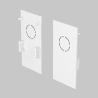 Lištové Magnetic Maytoni Exility - M TRA034EC-41W Koncovka pro kolejnicový systém bílá plast Exility - MAYTONI