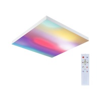 Dekorativní - P 79905 LED Panel Velora Rainbow dynamicRGBW hranaté 450x450mm RGBW bílá - PAULMANN